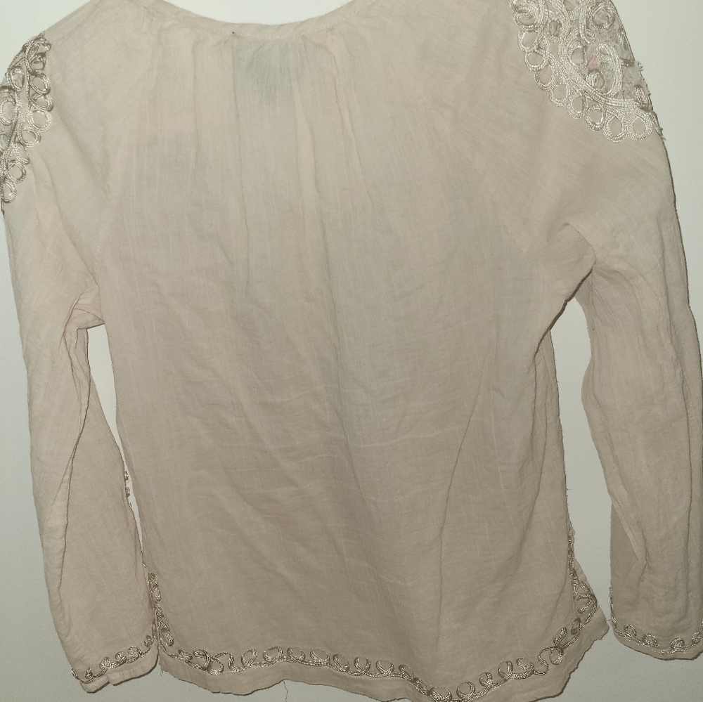 Embellished 3/4 Sleeve Blouse - Picture 11 of 11